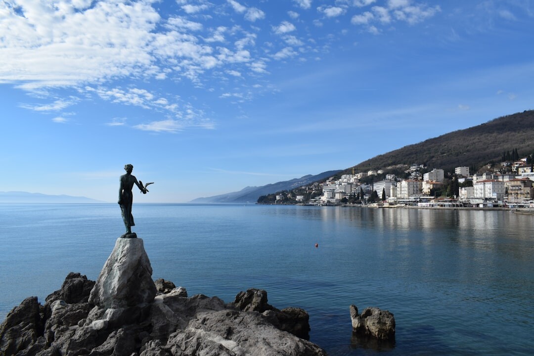 Portrait of a Croatian male mystery novelist in his fifties