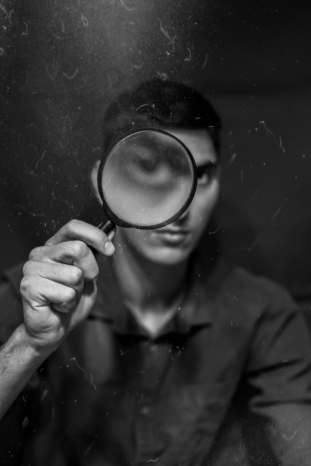 detective investigating clues
